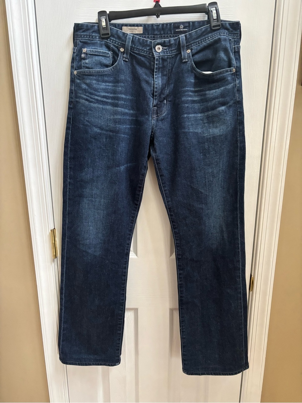 AG ADRIANO GOLDSCHMIED Men’s Protege Straight Leg Jeans, Size 32 x 34, EUC - Picture 3 of 8